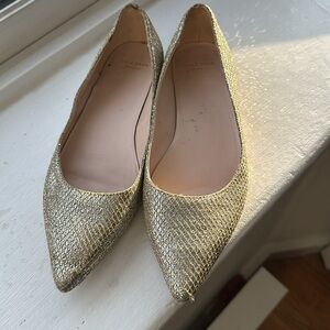 Cole Haan Metallic Flats